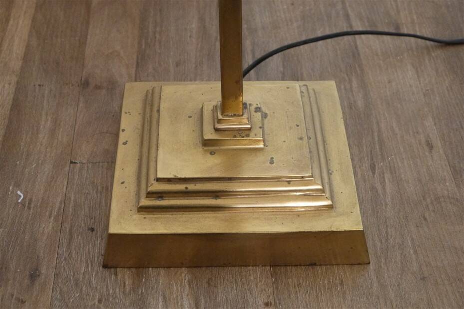 Italian brass reading lamp 1970