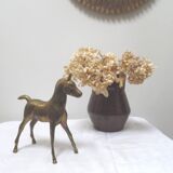 cheval en laiton