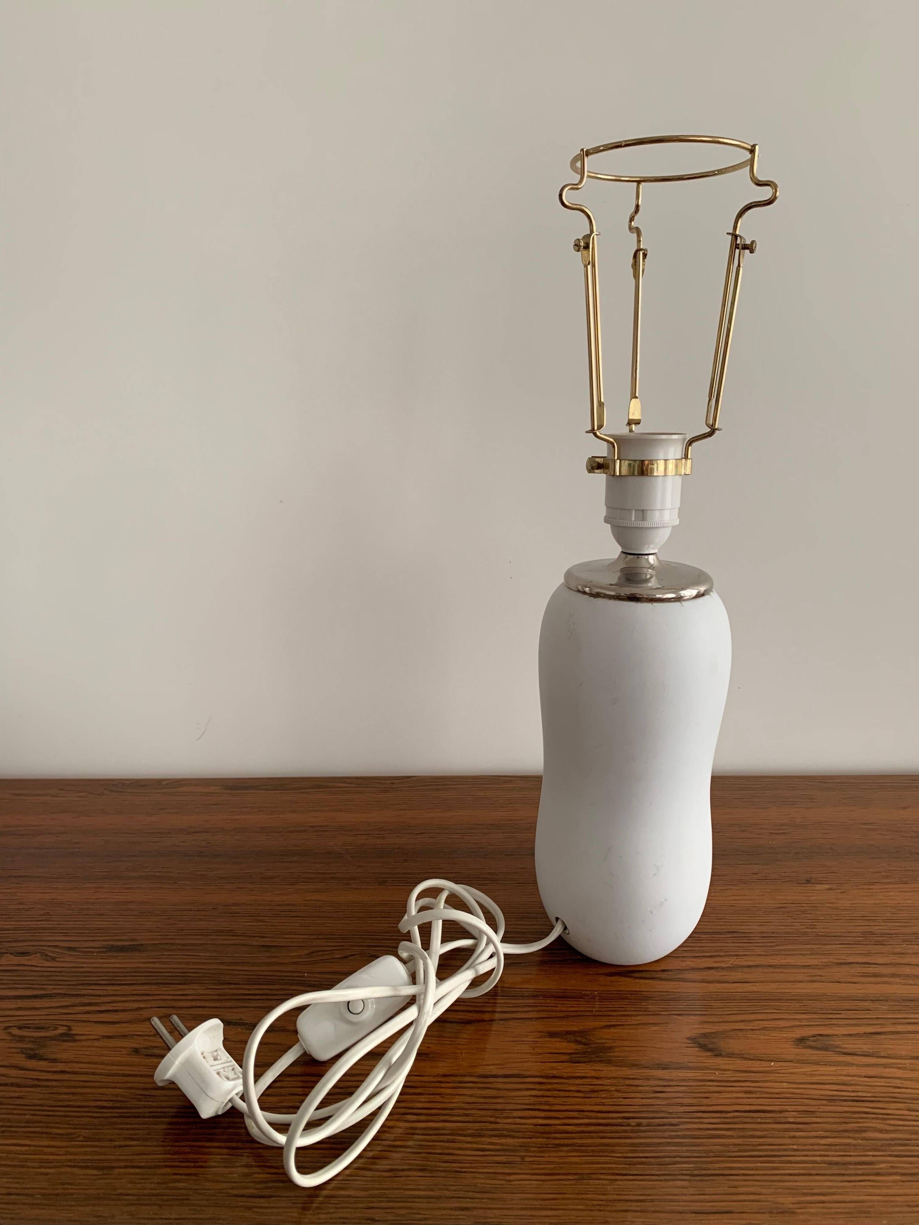 Stig Lindberg Grazia for Gustavsberg Swedish desk lamp signed, 1960