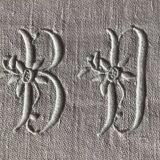 7 damask BD towels 84X65