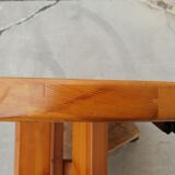 Extendable pine dining table 1970