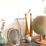 Old fencing mask set and its foil