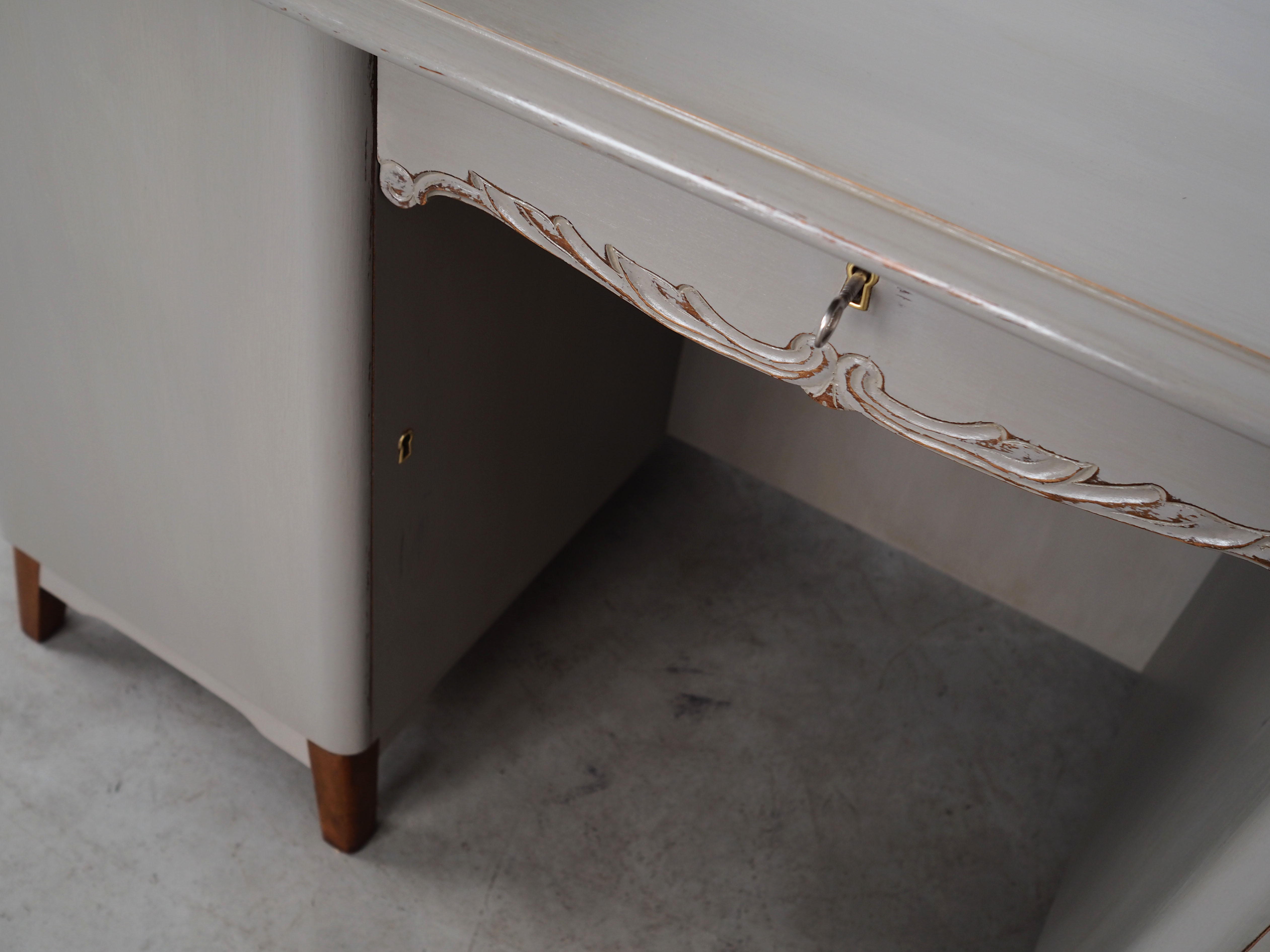 Oak desk, Danish design, 1960s, production: Denmark