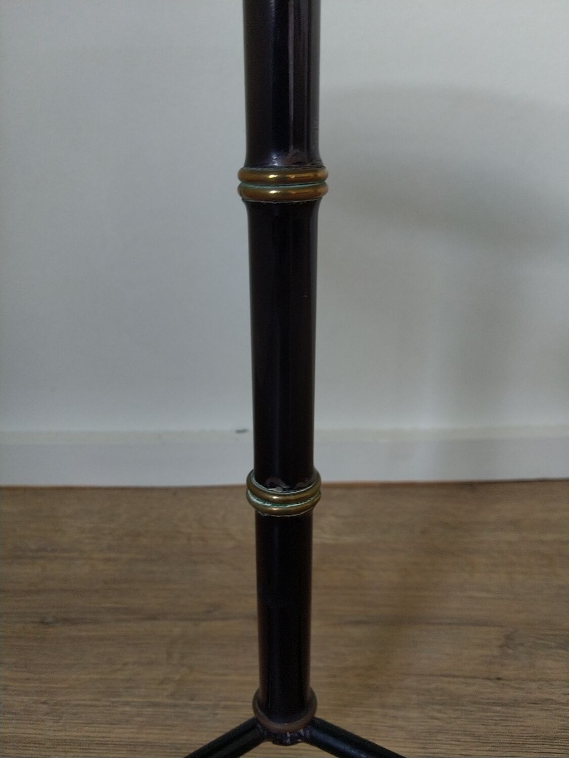 Pedestal table Jacques Adnet