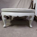 ROUND COFFEE TABLE WITH MARBLE TOP