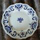 12 assiettes plates anciennes de Longchamp 