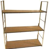 Gold string wall shelf 60-70