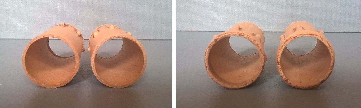 Lantern cage two lights translucent cylindrical glass and three-foot brass - classic style