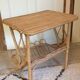 Rattan bedside table