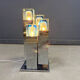 Vintage Cubico table lamp by Gaetano Sciolari, 1970s