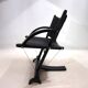 Fauteuil lounge en cuir Weishäupl Werkstätten String, 1980