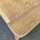 Renovated vintage baker's dough trough in solid oak from the 19th century.