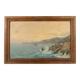Marine painting by Georges Capgras, 1898, canvas by Paul Foinet, Paris.
