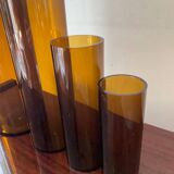 Series of 4 Jacques Bedat nesting vases from the 70s