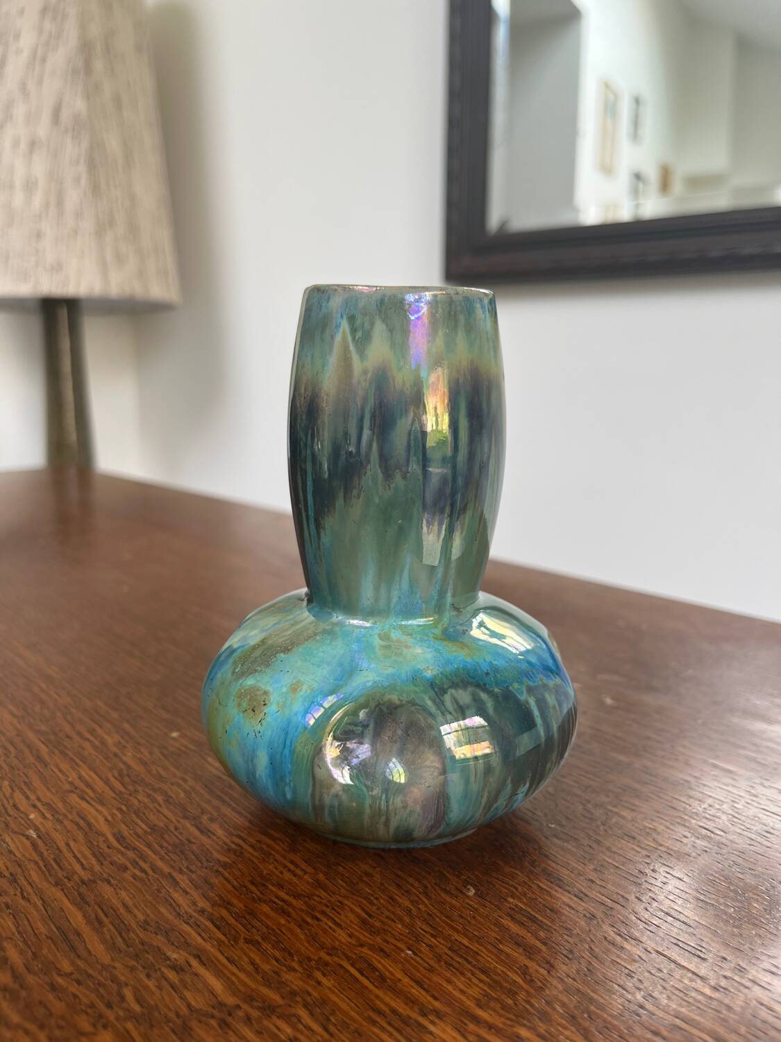 Small stoneware vase – probably by Alphonse Cytère, Rambervilliers,