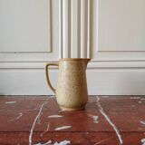 Speckled ceramic pitcher