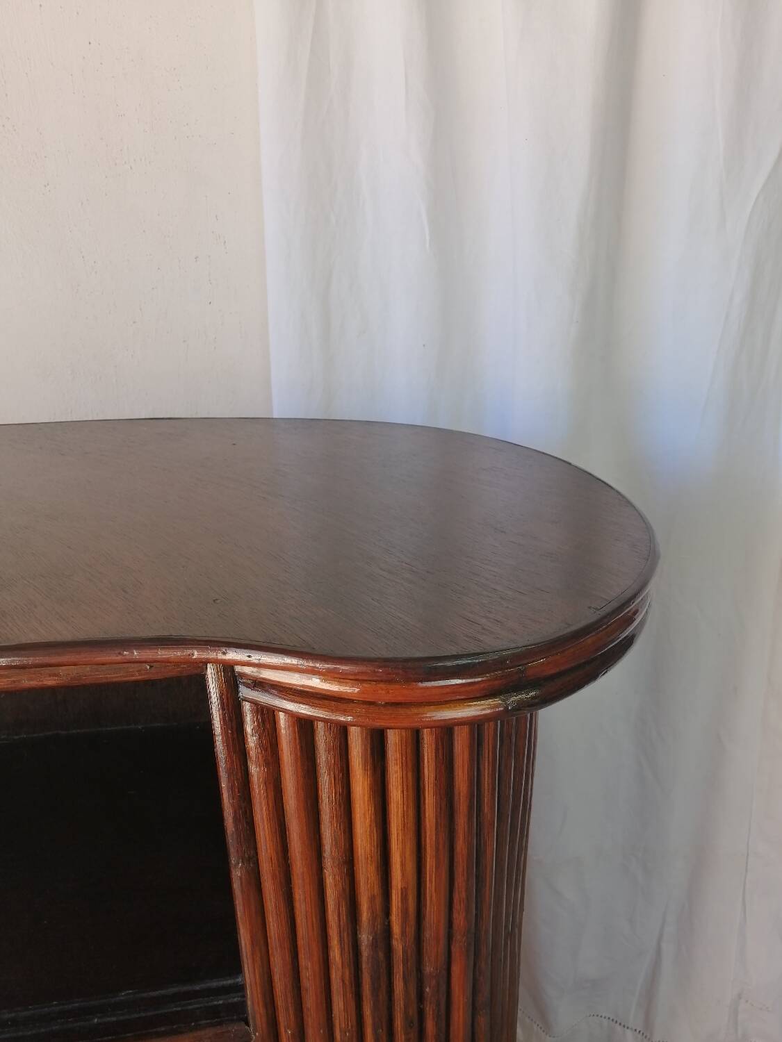 Bamboo and rattan tiki bar, 1940