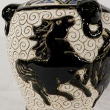Glazed ceramic vase, china – 2nd part xixth