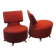 Toshiyuki Kita armchairs (1942) / Cassina