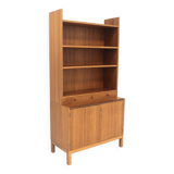 Scandinavian teak bookcase chest of drawers, Sweden, 1960