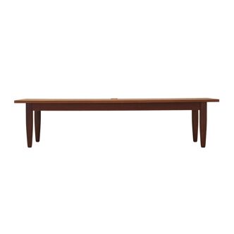 Teak lowboard, Danish design, 1970s, production: Denmark