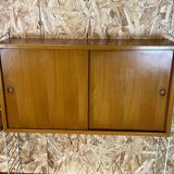 60s 70s teak string shelf module by Kajsa & Nils "Nisse" Strinning Sweden 60s