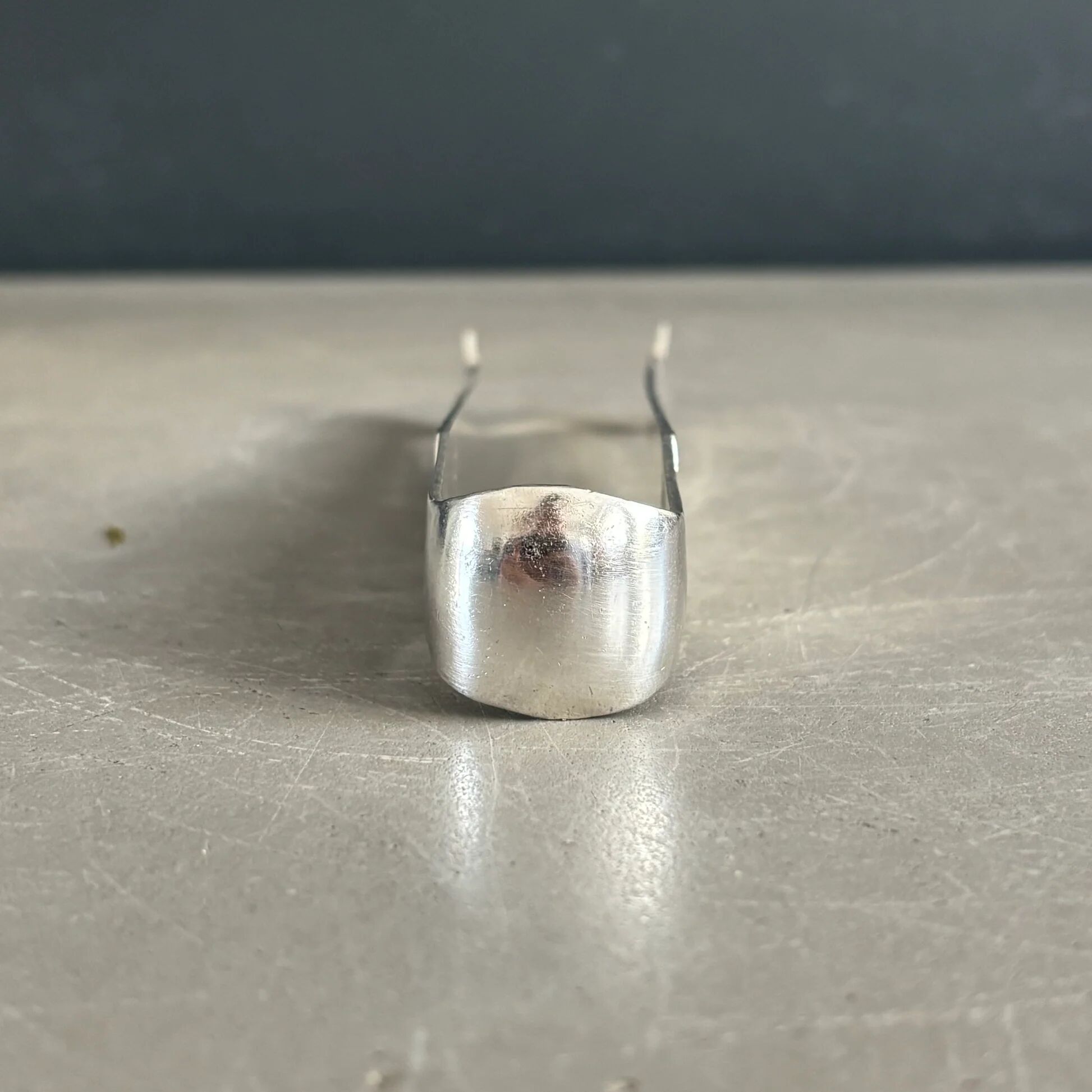 Silver-plated sugar tongs - 13.7 cm - Ref 1224