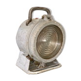 Old vintage SNCF lamp