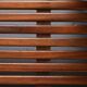 Cansado bench in mahogany by Charlotte Perriand, circa 1962.