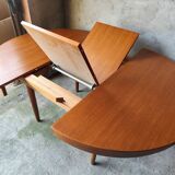 Vintage round dining table