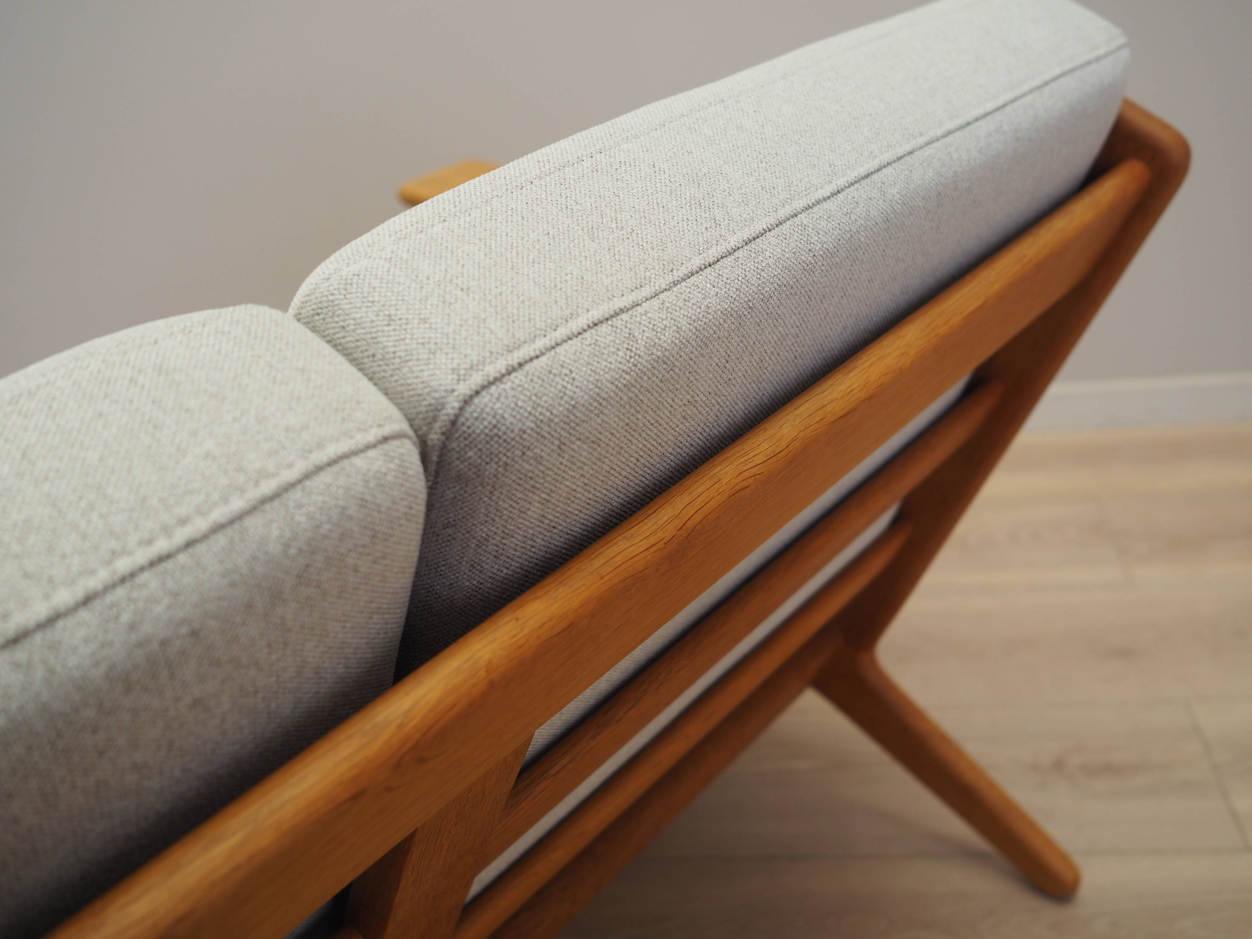 Oak sofa, Danish design, 1960s, designer: Hans J. Wegner, manufacturer: Get
