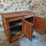 Antique Louis XVI sideboard – 18th century – Solid pine kitchen island – 1