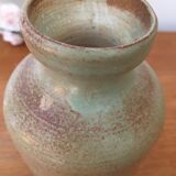 Glazed stoneware vase
