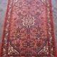 Vintage Persian Hamadan Handmade Oriental Carpet 103x150cm
