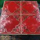 Vintage tiled square coffee table 60s/70s