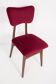 Chaise Bourgogne Rouge du 20ème Siècle, 1960