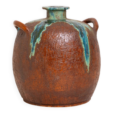 Vase en céramique fait main avec glaçure
