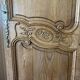 Molded and carved walnut cabinet 18th century Burgundy