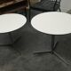 Round 1960 pull-out coffee tables