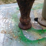 Lot of 6 Cast Iron Vases from 1900 from Charleville-Mézières
