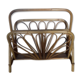 Magazine rack Wicker bamboo