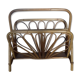 Magazine rack Wicker bamboo