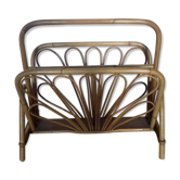 Magazine rack Wicker bamboo