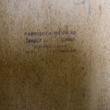 Vintage blue formica buffet