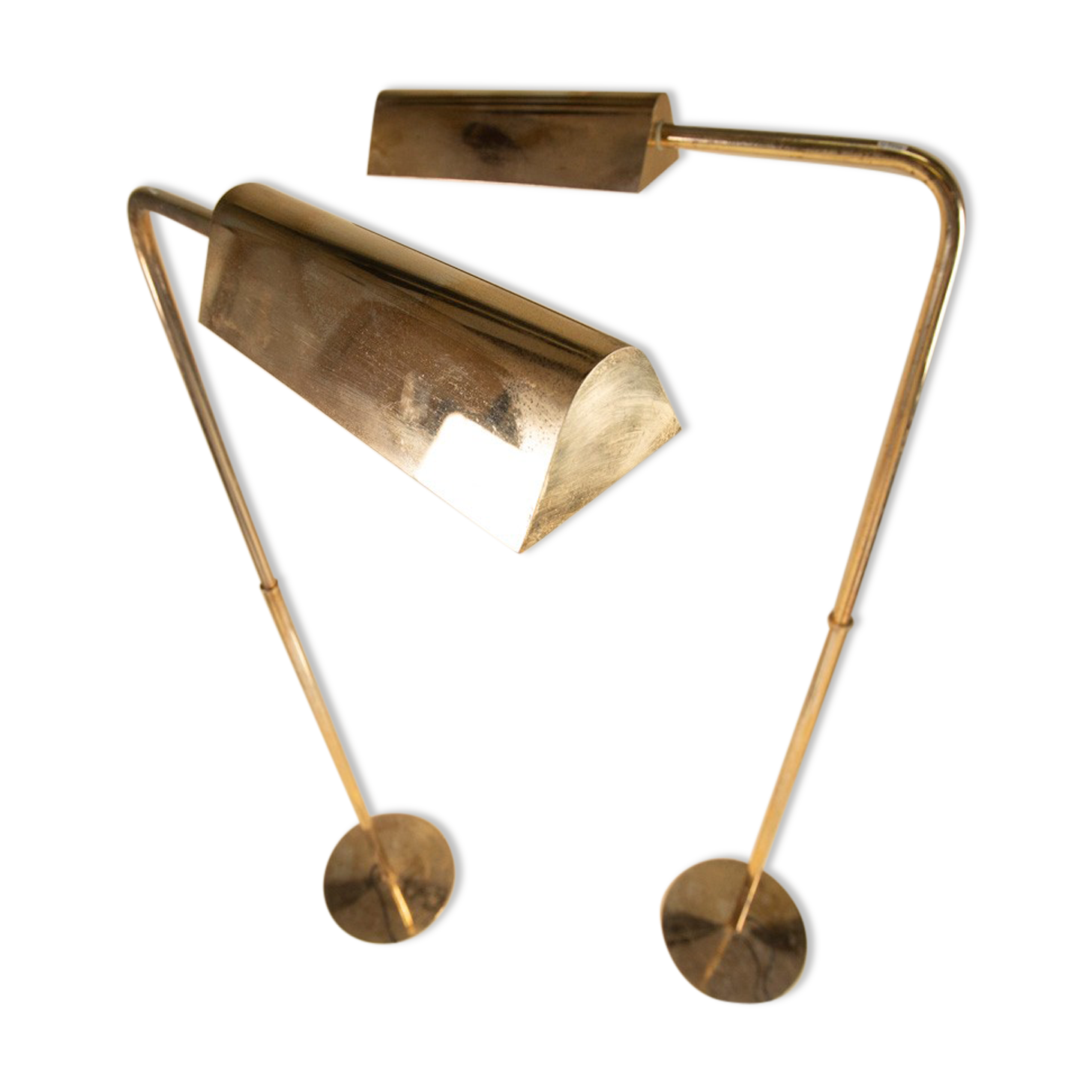 Pair of golden e-readers