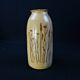 Stoneware Herbarium Vase signed Poteries Dequeker Saint-Georges-la-Pouge, Creuse