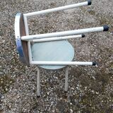 Pair of stools vintage formica