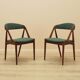Set of two teak chairs, Danish design, 1970s, designer: Kai Kristiansen