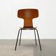 Mid-Century stackable chairs model 3103 Hammer by Arne Jacobsen for Fritz Hansen, Denmark, 1960s, set of 7.