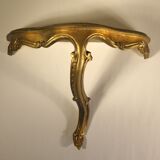Old gold wall console 39 cm